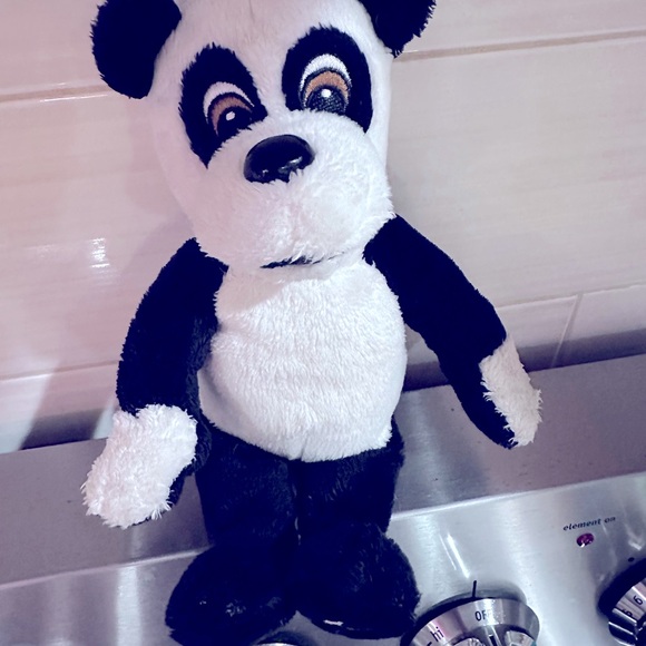 Vintage HASHTAG dancing panda bear  “Tonight Show with Jimmy Fallon" plush toy - Picture 1 of 14